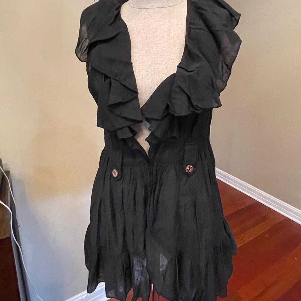 Beautiful ruffle vest